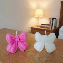 1PC, Bowknot Scented Candle Home Decor Ornament - 1PC - View 3