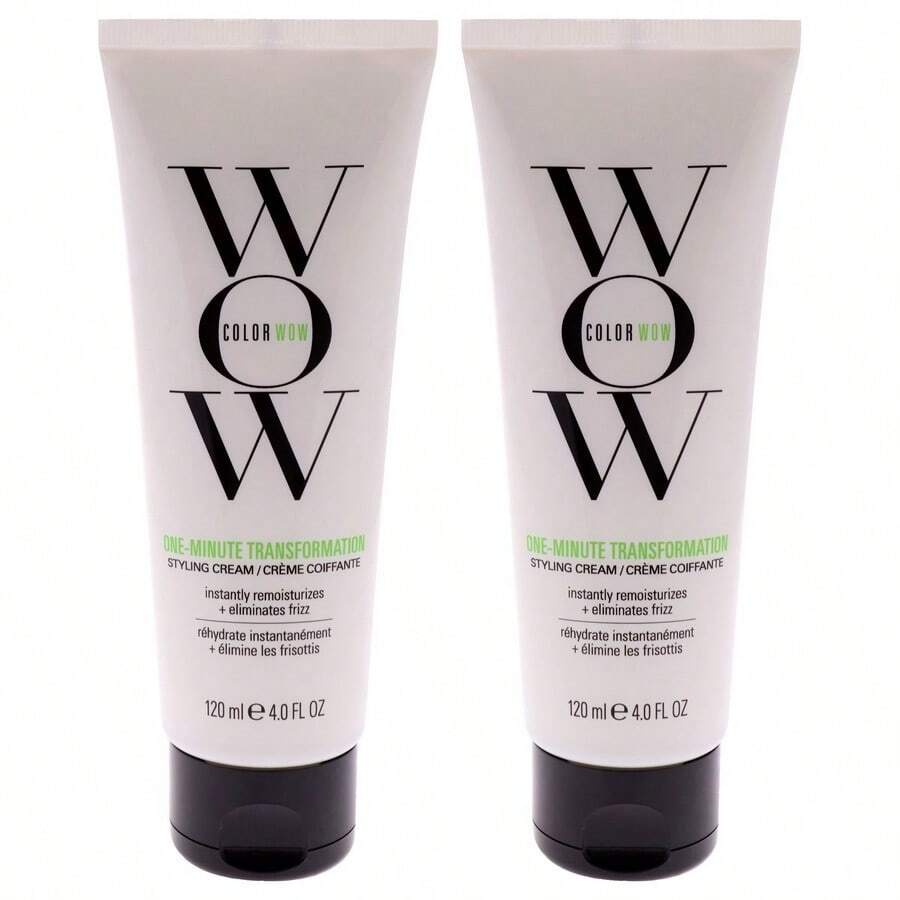 One Minute Transformation Styling Cream By Color Wow For Unisex - 4 Oz Cream - Pack Of 2 - Aloe Vera - 查看 1