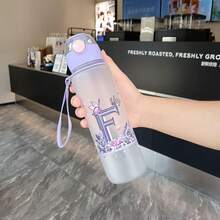 1pc 700ml 26 Letter Water Bottle, Fun And Interesting, Can Be Assembled Into Different Words And Names, Leak-Proof, Enjoy The Fun Of The Water Bottle While Drinking, Suitable For Birthday Gifts, Holiday Gifts, Mother's Day Gifts, Children's Day Gifts - Multicolor - View 15