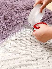 1 rollo de cinta adhesiva de doble cara de alta viscosidad y nanotecnología, no deja rastro al pegar artículos, no daña las paredes, adhesivo fuerte, talla grande que los ganchos, lavable, reutilizable, impermeable, adecuado para múltiples escenarios - transparente - Ver 8