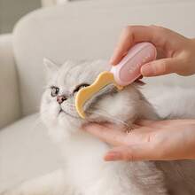 Professional Pet Eye Comb | Stainless Steel Cat & Dog Tear Stain Cleaning Brush | Grooming Tool | Portable Eye Gunk Removal Comb - Multicolor - View 4