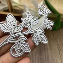 金屬切割模版蕾絲框架 DIY 壓花工具 紙卡製作相簿手工藝用品 - 銀白色 - 查看 5