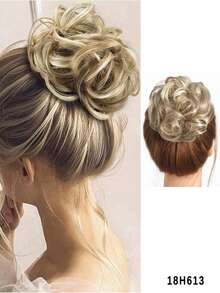 Kẹp tóc càng cua dài 1,2 mét, làm từ lụa chịu nhiệt cao, mềm mại và tự nhiên, có thể tạo kiểu tóc thường ngày, phù hợp cho phụ nữ mùa thu, phụ kiện tóc thanh lịch cho trang phục mùa đông, kỳ nghỉ hè. - Nhiều màu - Xem 33