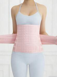 Faja Postparto Ajustable para Cesárea y Parto Natural.Soporte Abdomen y Cintura, Recuperación. - Albaricoque - Ver 3