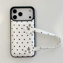 White Polka Dots