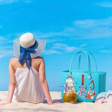 Key Holder Accessories Bogg Bags X Large, Insert Charm Carabiner Keychain Beach Bag - Red - 查看 5