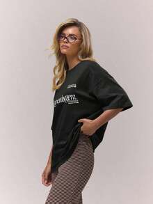 Women T-Shirts - Black - View 2