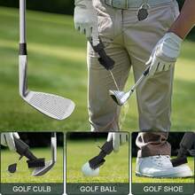 1 chổi vệ sinh gậy golf, chổi vệ sinh gậy golf kèm kẹp cố định và bình xịt, dung tích 4oz (khoảng 113ml), chổi vệ sinh gậy golf giúp làm sạch gậy và bóng golf, dụng cụ vệ sinh gậy golf. - màu đen - Xem 10
