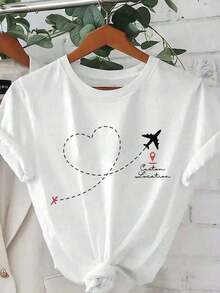 Women T-Shirts - White - View 3