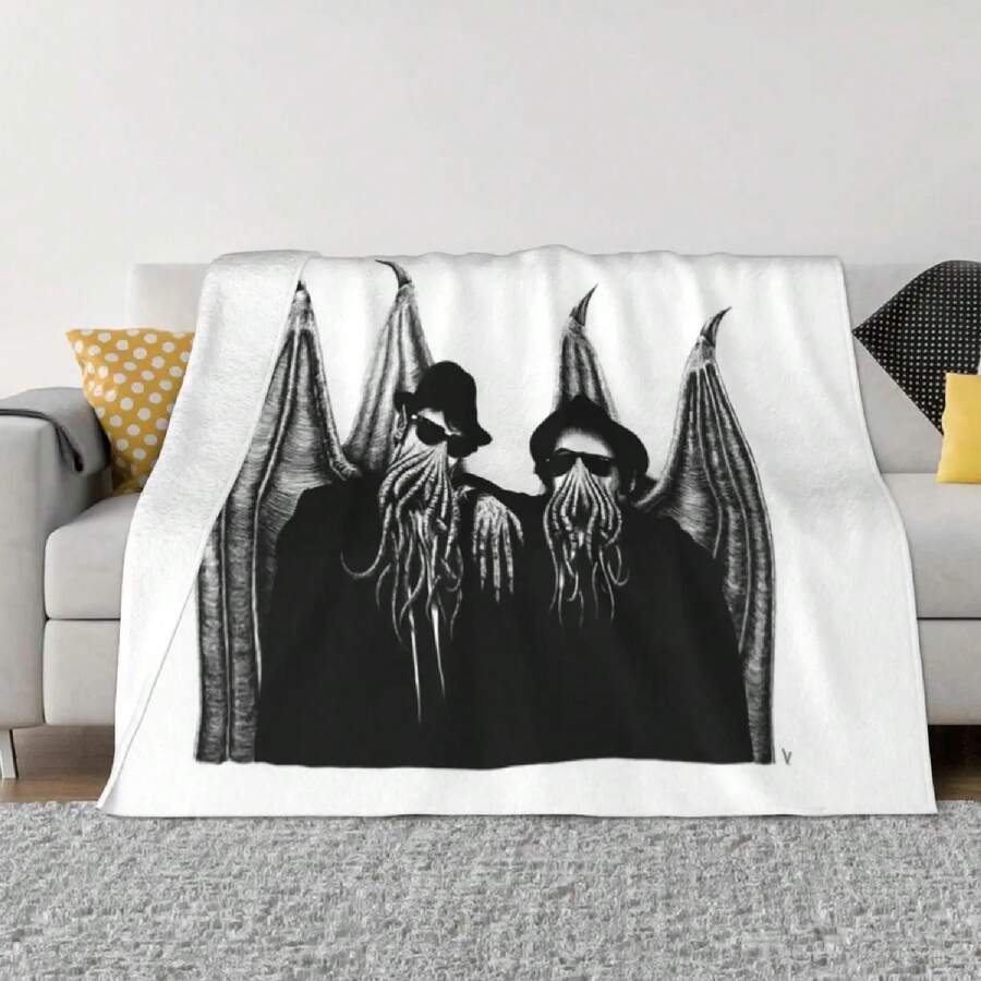 The Cthulhu Brothers An Ultra-Soft Micro Fleece Blanket - 1 - 查看 1