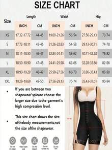 1 Piece Women's Adjustable Black Body Shaper Jumpsuit, Butt Lifter And Waist Slimmer, Suitable For Various Occasions And Activities - 黑色 - View 4