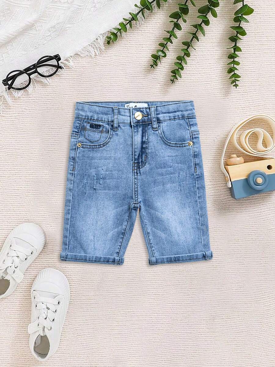 Celana Pendek Denim Anak Muda