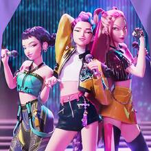 Hasbro 欧美卡通套装，K-Pop 女巫猎人两件套，适合作为派对礼物 - 彩色 - 查看 8