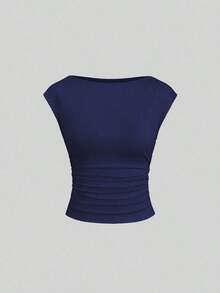 Set de 3 piezas de top/camiseta ajustada con espalda descubierta, transpirable y que absorbe la humedad para mujeres - Multicolor 6 - Ver 5