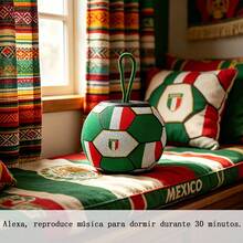 Echo Dot modelo más nuevo con Alexa e IA, Mundial de Fútbol 2026 parlante portátil bonito Bluetooth, conexión Bluetooth, calidad de sonido clara para fútbol, ideal en México para la Selección Nacional de México. - Ver 13