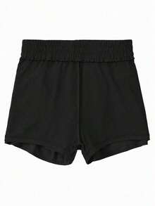 Eassivo Pantalones cortos deportivos con bolsillo con cremallera - Rosa - Ver 6