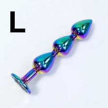 1pc, Metal Anal Plug, Gem Base Butt Plug, Anal Massage Dilatancy Toys, G-Point Massage, Stimulator Anal, Anus Sex Toys For Women And Men - Dazzling - View 10