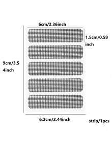 Băng keo lưới sửa chữa, rộng 5cm, dài 2m/cuộn, dùng để vá các lỗ và vết rách trên lưới cửa sổ, thích hợp để che các lỗ và vết rách. - Xám - Xem 9