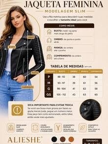 Premium Faux Leather Motorcycle Jacket With Asymmetrical Zipper, Impeccable Finish, Short, Fitted Jacket, Modern And Elegant Biker Style, High-Quality Faux Leather Jacket With Structured Collar, Metal Buttons, Front Zipper Detail, Powerful Look, Versatile Jacket For Day And Night, Perfect Fit, Silhouette-Flavoring Design, Stylish Jacket For Cold Weather, Lightweight And Comfortable, Fashionable, Casual And Chic Women's Jacket, Winter And Autumn Fashion, Sophisticated Urban Look, Jacket With Functional Pocket, Exclusive Design, Black, Brown And Caramel Jacket, Sizes S, M, L, XL, Soft, Durable Leather Jacket, Doesn't Peel, Blogger/Influencer Look, European Style, Wardrobe Essential, Modern And Elegant Outfit, Short Jacket With Slim Cut, Perfect Body Fit, Premium Clothing, High Durability, Women's Biker Jacket, Luxury, Comfortable, Timeless, Refined Style, June Festival - 鏽棕色 - 查看 3