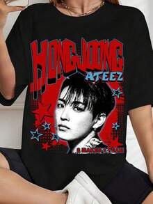 Women T-Shirts - Black - View 8