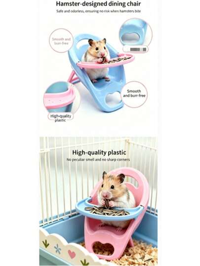 1 bộ thảm mát mùa hè cho chuột hamster kèm chiếu tre và bàn ăn mini, đồ chơi làm mát và trang trí cho chuột hamster và chuột gerbil, phụ kiện lồng thú cưng nhỏ, đồ dùng cho thú cưng