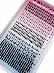 416pcs 5 Gaya Bulu Mata Pendek (Bottom Lash Clusters) Ekstensi Bulu Mata Manga (Manga Lash Clusters) Bulu Mata Berduri (Spike Lashes) Bulu Mata Individual (Individual Lashes) Bulu Mata Bawah Tipis Individual (Wispy Bottom Individual Lashes) 6-21mm Pita Alami (Natural Band Eyelash Clusters) Ekstensi Bulu Mata Bawah (Bottom Lash Extension) Oleh Calphdiar - C - View 4