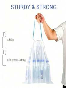 Multipurpose Thick PE Material Trash Bags, Leak-Proof Design, Suitable For Home, Kitchen, Restaurant, Hotel, School, Bathroom, Living Room And Other Occasions, Can Be Used As Household Garbage Bags Or Kitchen Garbage Bags. Product Features Include Leak-Proof Design And Durable Structure. - A - View 4