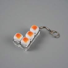 Soft Bread Keyboard Keychain Stress Relief Toy Caramel Bread Keyboard Stress Relief Toy - Crisp Sound, Stress-Relieving Clicky Toy Keychain, Quiet Anxiety Toy For Adults Work, Travel, Home - Relieve Anxiety, Improve Focus, Desk Decor, Party Favors, Christmas And Birthday Gifts - Multicolor - View 8
