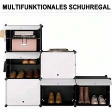 Mobiletti porta scarpe - 10 scomparti - 94 x 180 x 36,5 cm - Visualizzare 3
