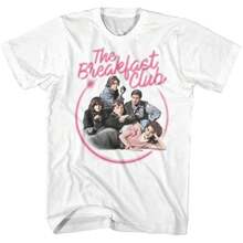 Breakfast Club Airbrush White Adult T-Shirt - 圖片色 - 查看 1