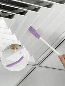 1 Đầu bàn chải vệ sinh kèm 3 khăn lau thay thế. Khăn lau bằng sợi microfiber dễ vệ sinh, có thể tái sử dụng và mềm dẻo. Nó giúp loại bỏ bụi bẩn trong các khe hở của máy điều hòa, rèm cửa và là dụng cụ vệ sinh máy giặt. Một vật dụng thiết yếu để vệ sinh. - A - Xem 9