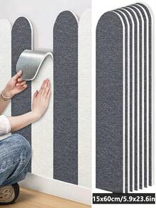 Brodark 60cm X 15cm 3D Thick Self-Adhesive Wall Decor Panel (4mm Thick) - 10pcs - View 2