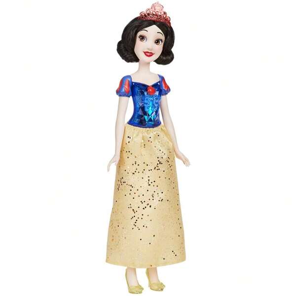 Muñeca de la Princesa  Royal Shimmer Blancanieves de Hasbro, muñeca de moda con falda y accesorios, juguete para niños a partir de 3 años