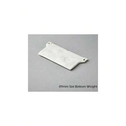 50 X VERTICAL BLINDS BOTTOM WEIGHTS FOR 3.5" (89mm) REPAIRS & SPARE PARTS