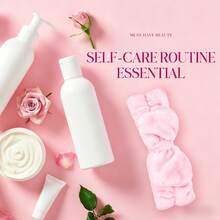Free Shipping-Spa Headband, Soft Carol Fleece Makeup Headband With Cute Bow Elastic Headband For Washing Face Skincare Facial Mask Showers, Light Pink - Màu Hồng baby - Xem 5