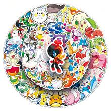 100-Pack Pokemon Themed Decal Stickers, Multicolor Assortment For Laptops, Water Bottles, Luggage, Helmets, Vinyl Material, No Power Required, Ideal For Gifts And Rewards - Multicolor - View 7