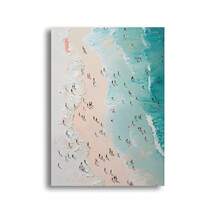 Póster Artístico impreso para pared de barco, playa, océano, en la piscina, verano nórdico, pintura en lienzo, imagen para sala de estar y decoración del hogar 3OMR - WO2196-1 - Ver 5