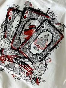Manfinity  Camiseta De Hombro Caído Con Diseño Oversized Para Hombres - Burdeos - Ver 6
