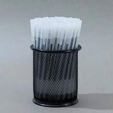 Bộ 2/5/10/15/20 bút bi gel, ngòi mảnh 0.5mm, thân trong mờ, mực đen/xanh dương/đỏ, viết trơn tru, thích hợp cho trường học, văn phòng và ghi nhật ký. - bút gel - Xem 5