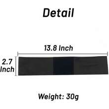 Swing Arm Band - Elastic Nylon Training Aid Band - Swing Correcting Posture Motion Fixer Power Band - Swing Correcting Trainer Band Golfers - 1 包 - 查看 7