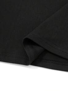 Camiseta gráfica divertida de abuela, camiseta casual de manga corta y cuello redondo para primavera y verano, ropa de mujer - Negro - Ver 4
