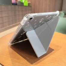 Ốp lưng cho iPad thế hệ thứ 10 / A16, Chức năng tự động tắt/mở màn hình thông minh, Mặt lưng acrylic trong suốt, Chân đế gập chữ Y, Bảo vệ toàn thân chống rơi vỡ, Tương thích với iPad thế hệ thứ 11, iPad thế hệ thứ 9/10 10.2", iPad Pro 11", iPad Air 11". - Trong sáng - Xem 5