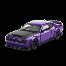 1:32 Challenger SRT Hellcat Redeye V8 de aleación de Metal a Diecast modelo de coche deportivo deúsculo americano colección de decoraciones de Hobby - Morado - Ver 13