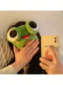 3D Cute Frog Cartoon Sleep Mask, Light-Blocking, Relieves Fatigue, Gift For Family, Friends, Partners, Mother's Day, Father's Day, Thanksgiving, Christmas, Valentine's Day - Frog Eye Mask - View 8