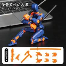 (Montaje completo) 13 figuras de acción Titan Robot Shapeshift móvil multiarticulado T13 figuras de robot de la suerte de acción juguetes regalo para niños - alas blancas - Ver 5