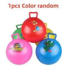 Bouncyhopper para niños, mango inflable, caballo que rebota, juguete divertido para aliviar el estrés, regalo, pelota que rebota de dibujos animados, juguetes para piscina y playa﻿ - 1 unidad de color aleatorio - Ver 7