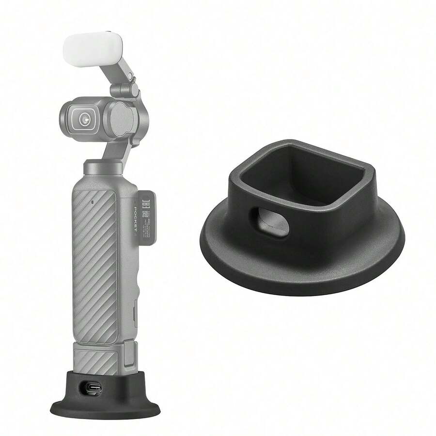 OSMO Pocket 4/3 桌面硅胶底座，防滑相机三脚架，Pocket 4 自拍直播腿扩展配件