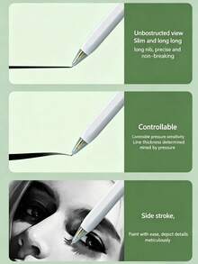 八个笔尖装在一个透明盒子里。替换笔尖兼容 Apple Pencil 第一代/第二代触控笔，专用于 iPad 触控笔电容笔。 - 無色 - 查看 6