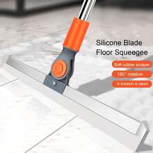 Chổi silicon thần kỳ, dùng được cả khi ướt và khô, dụng cụ lau chùi nhà bếp, phòng tắm, tường, kính, sàn nhà, làm sạch tức thì, tạm biệt bụi bẩn, nhà vệ sinh, quà tặng Ngày của Mẹ - Nhiều kiểu dáng - Xem 5