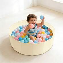 1pc Foldable Ball Pit (Balls Not Included) For Kids, Ball Play Pit Baby Toddler Toy House, Boys' And Girls' Castle, Toy Pit For Tossing Games - MultiWarna - View 1
